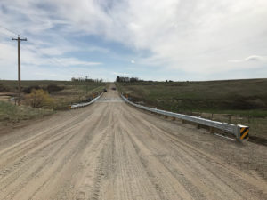 Bridge Replacement, BF 70752 in Cardston County